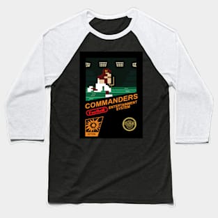 Commanders Football Team - NES Football 8-bit Design Baseball T-Shirt